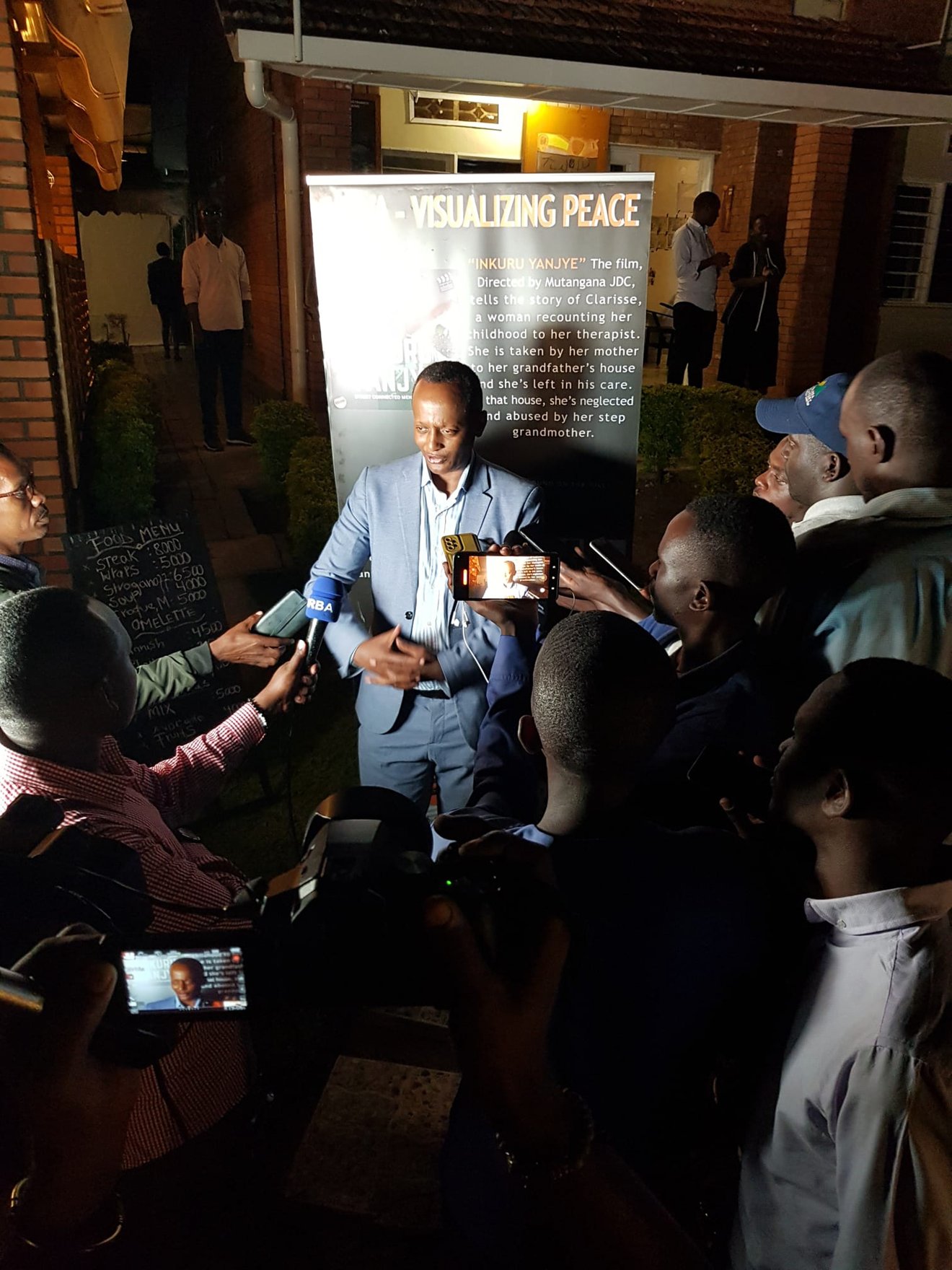 Visualising Peace Press Event. 14.12.23
